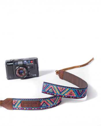 leather camera strap