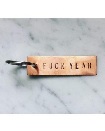 koperen sleutelhanger