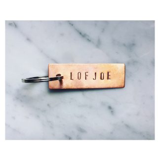 Key Ring LOFJOE // Copper